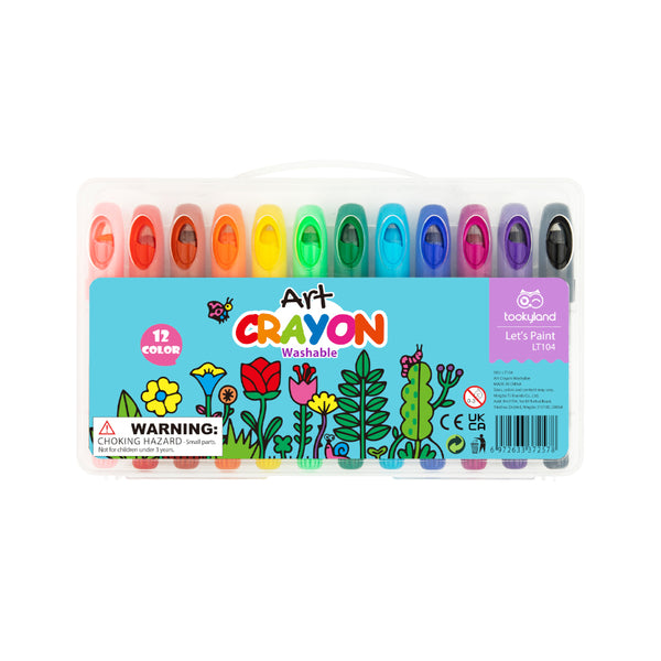 Tookyland Washable Pen Markers Safe for Kids 12/24 Colors