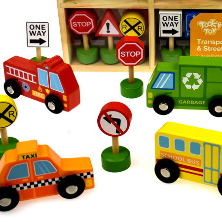 Roadway System & Block Play Traffic Signs {A Guidecraft Educator #Giveaway  ~ arv $102} - Mommy Moment