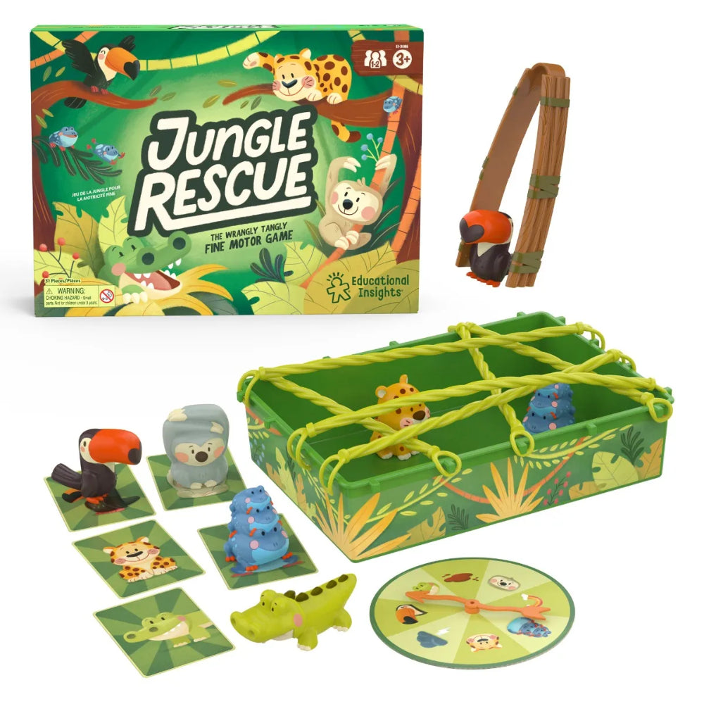 Jungle Rescue: The Wrangly Tangly Fine Motor Game