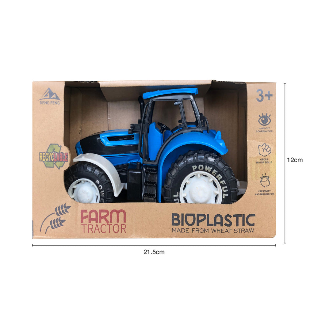 Bioplastic Farm Tractor 21cm