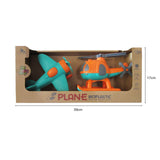 Bioplastic Plane and Helicopter Set 2pc