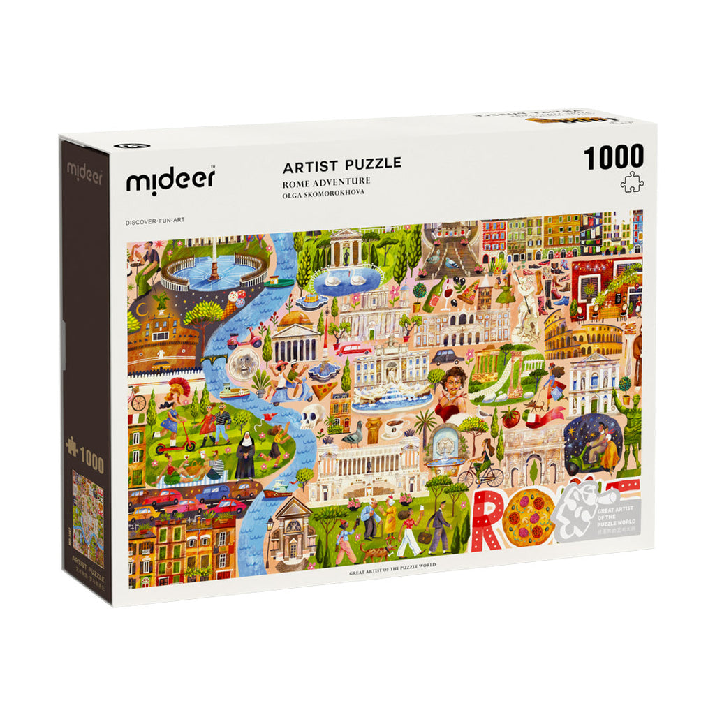 Artist 1000 Piece Puzzle Rome Adventure