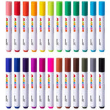 Washable Art Markers: 24 Colours