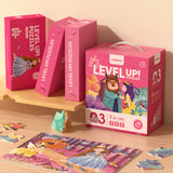 3-in-1 Level Up Puzzles: Level 3 Princesses