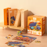 4-in-1 Level Up Puzzles: Level 2 Dinosaurs