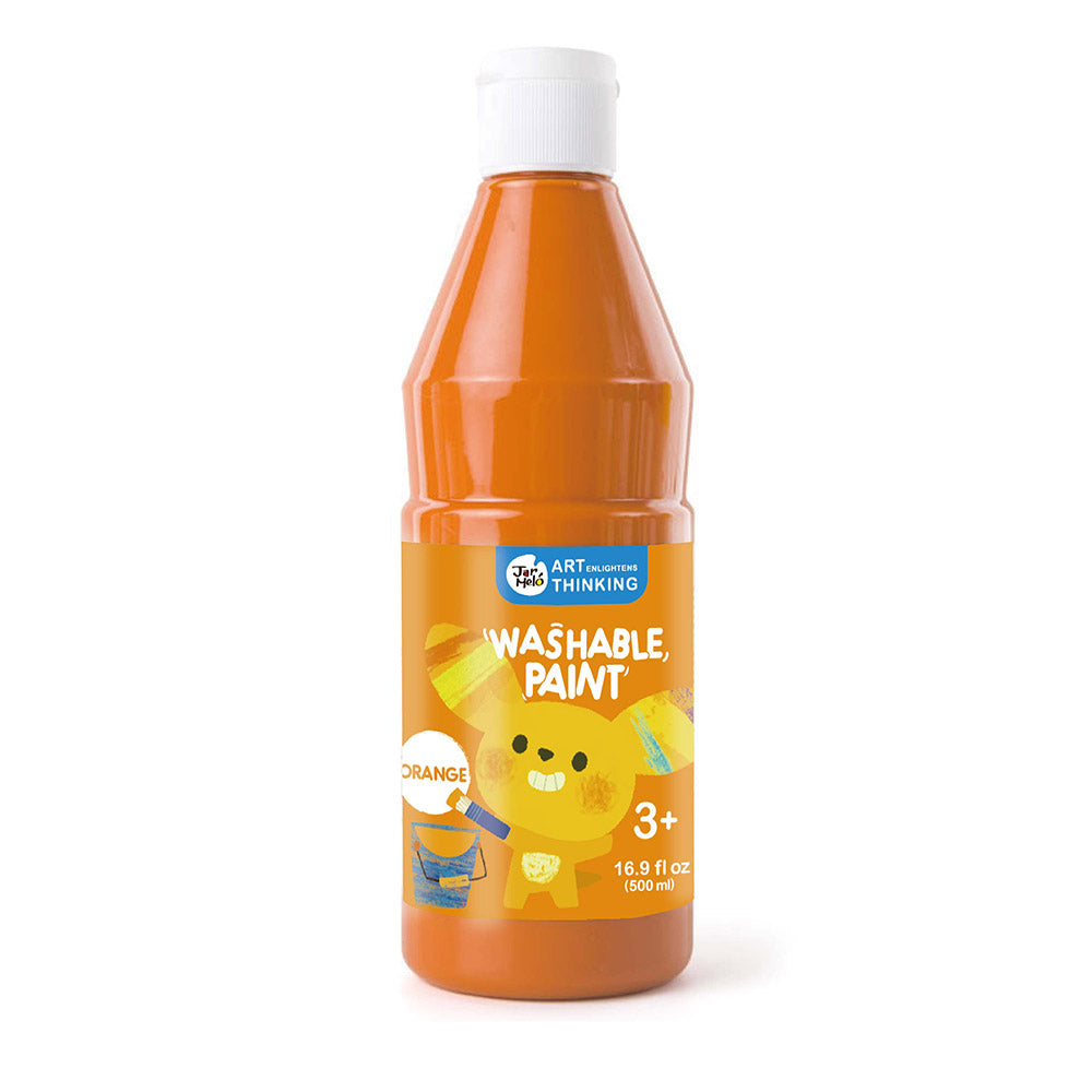 Washable Paint 500ml: Orange