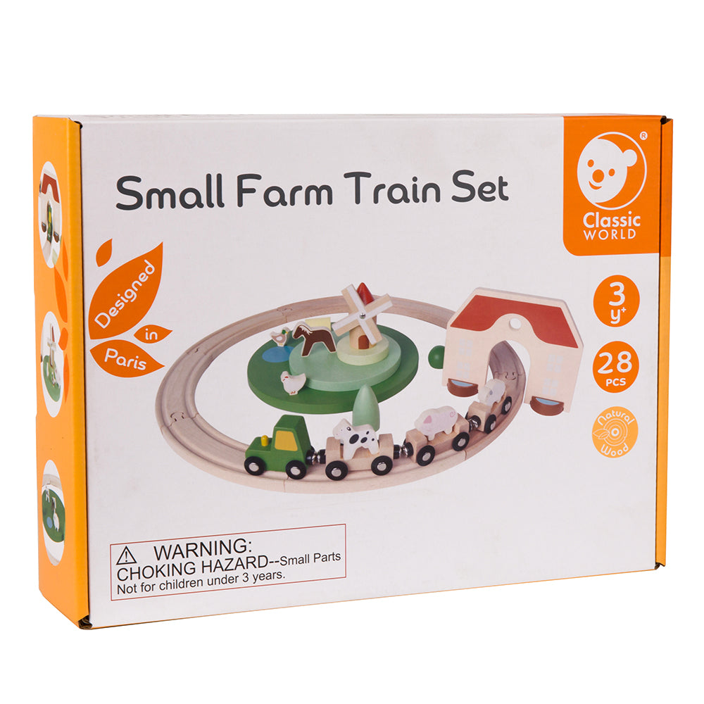 Small Farm Train Set 28pc