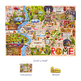 Artist 1000 Piece Puzzle Rome Adventure