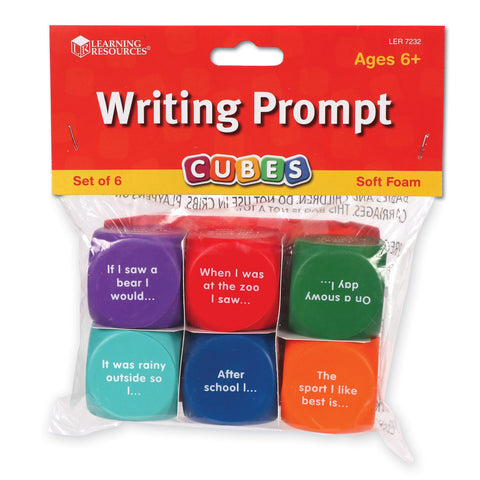 Writing Prompt Cubes 6pc