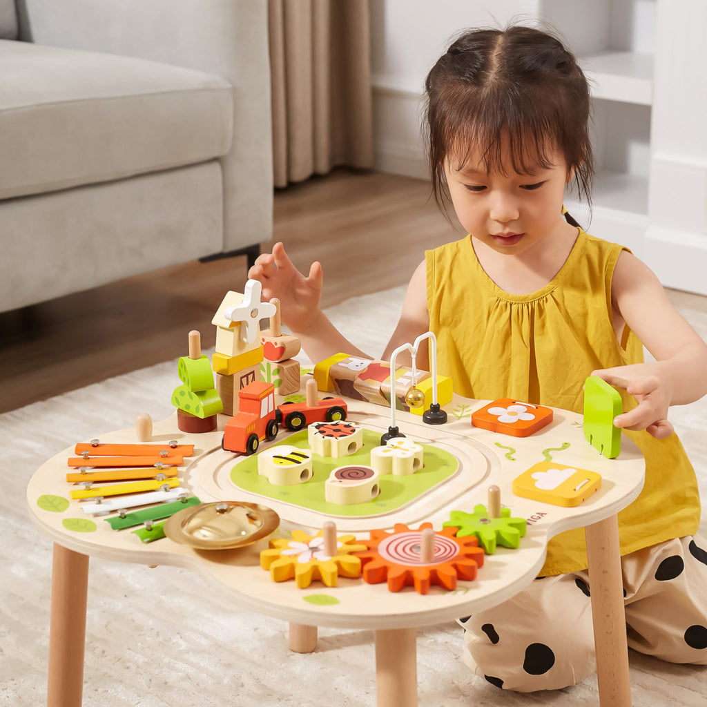 Farm-Themed Activity Table