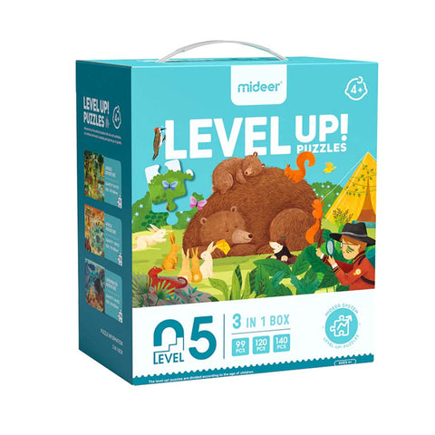 3-in-1 Level Up Puzzles: Level 5 Wonderful Adventure