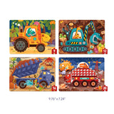 4-in-1 Level Up Puzzles: Level 2 Dinosaurs