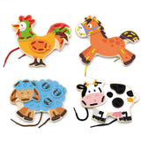 Lacing Farm Animals