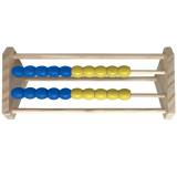 2-Row Abacus Counting Frame