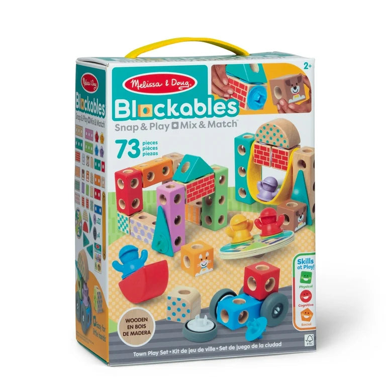 Blockables: Town Play Set 73pc