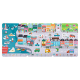 Silicone Sticker Book: Busy City