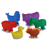 Counters Farm Animals 72pc P/Bag