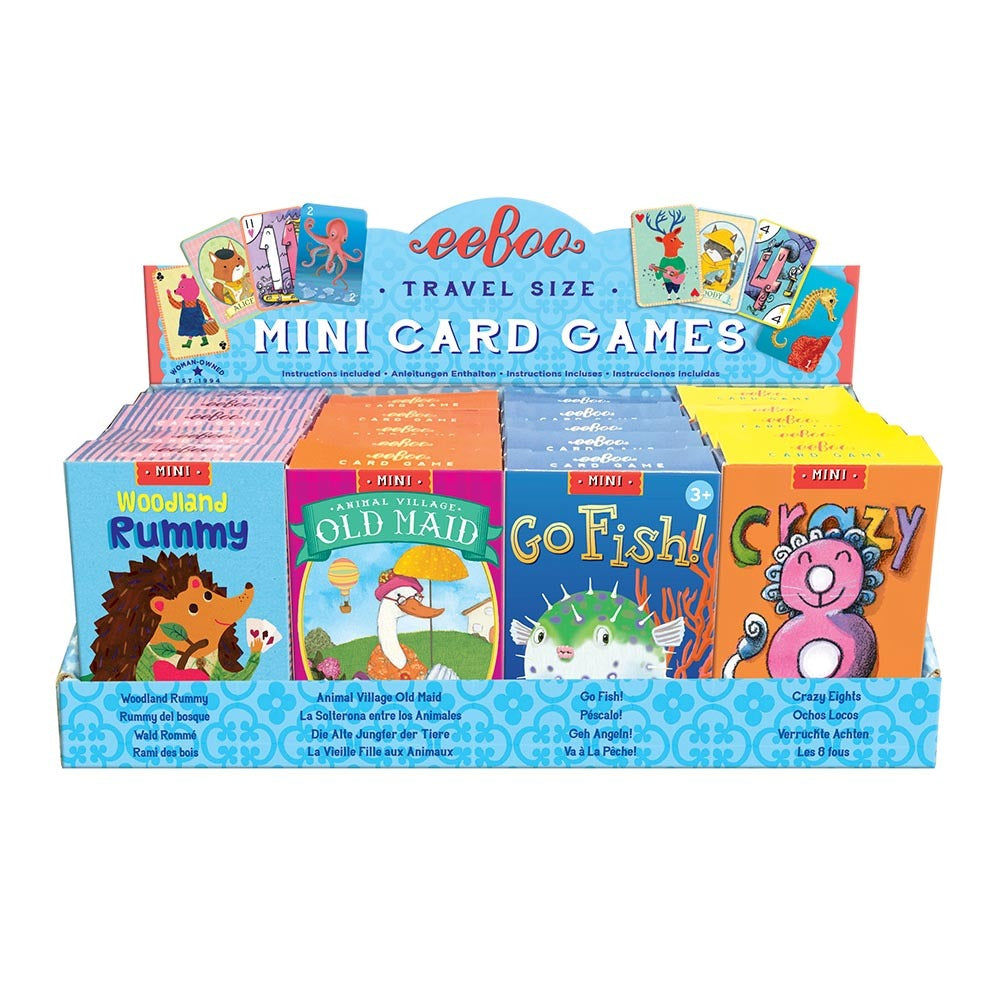 Mini Playing Cards: 20 Packs Assorted