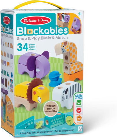 Blockables: Safari Play Set 34c