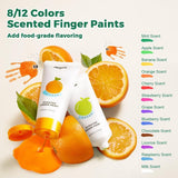 Scented Finger Paint: 12 Colours