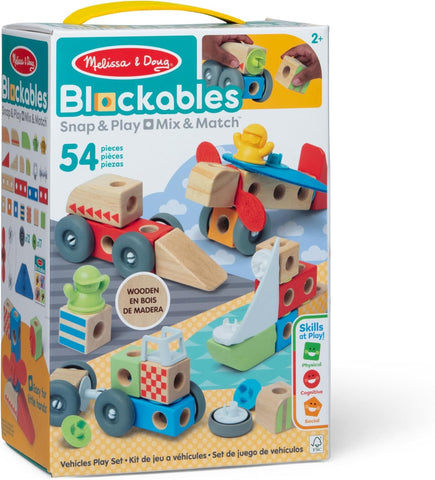 Blockables: Vehicle Play set 54pc