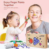 Scented Finger Paint: 12 Colours