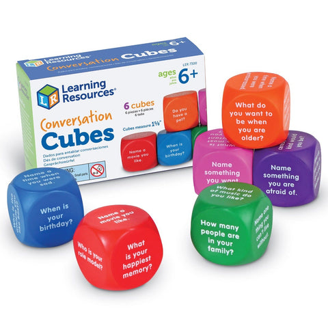 Conversation Cubes 6pc