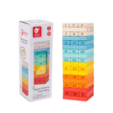 Deluxe Colourful Tower Game 55pc