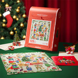 Christmas Gift Box Puzzle 120pc