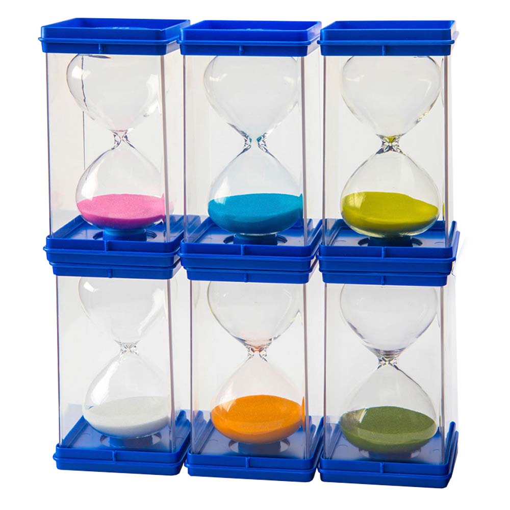 Giant Sand Timers (set of 6) 30s, 1, 3, 5, 10, 15 min