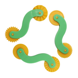 Double-Ended Dough Wheels 3pc