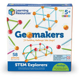STEM Explorers™ Geomakers 58pc - Demo Stock