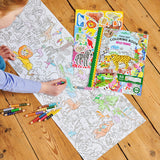 Fold-Out Colouring Book: Wild Things