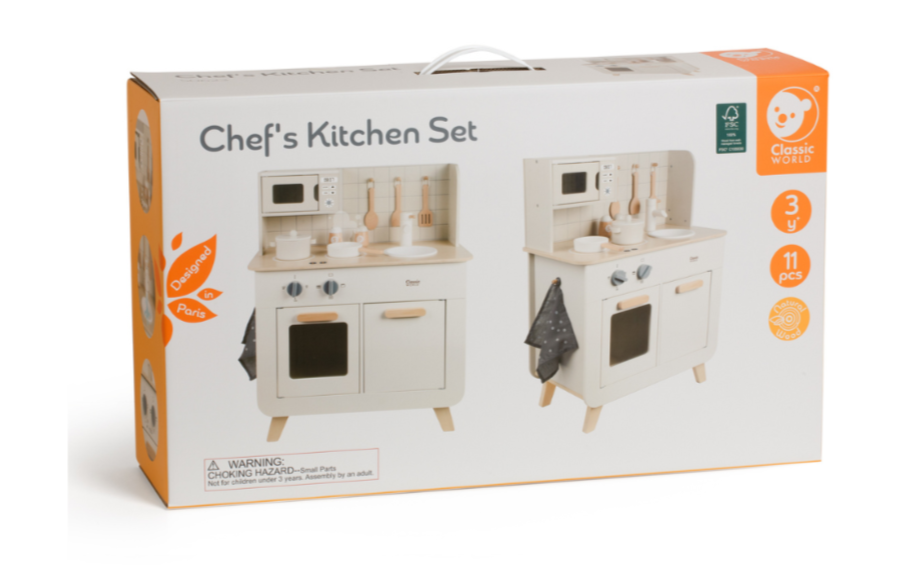 Chef's Kitchen Set 11pc