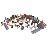 National Geographic Farm Animals Playset 45pc in Bucket - Demo Stock