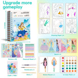 Fashion Design Drawing Book: Magic Princesses