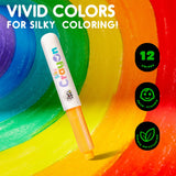 Ultra-Silky Washable Crayons: 12 Colours