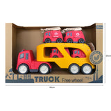 Bioplastic Free Wheel Car Carrier Red 5pc