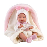 Llorens - Baby Girl Doll with Clothing, Changing Cushion & Accessories: Bimba - 35cm