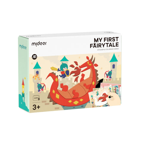 My First Fairy Tale: Sticker and Colouring Cards