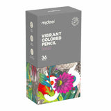 Vibrant Colored Pencil Set 36 Colours