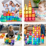 Colourful Magnetic Tiles 100pc