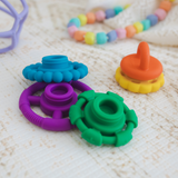 Rainbow Stacker Silicone Sensory Teether