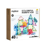 Colourful Magnetic Tiles: Magical Jungle 40pc