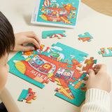 4-in-1  Level Up Puzzles: Transport