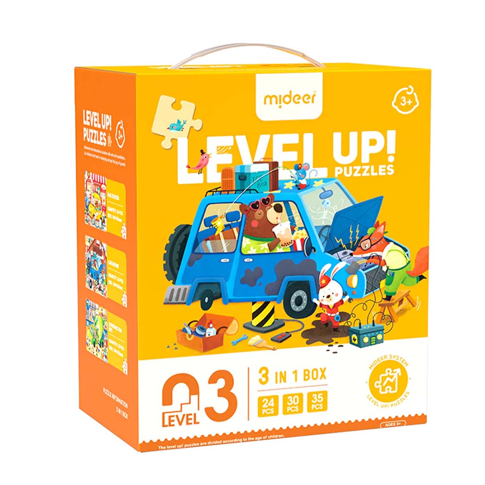 3-In-1 Level Up Puzzles: Level 3 City Teamers