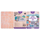 Silicone Sticker Book: Busy City