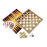 Classic Games: 6-in-1 Deluxe Wooden Games Set