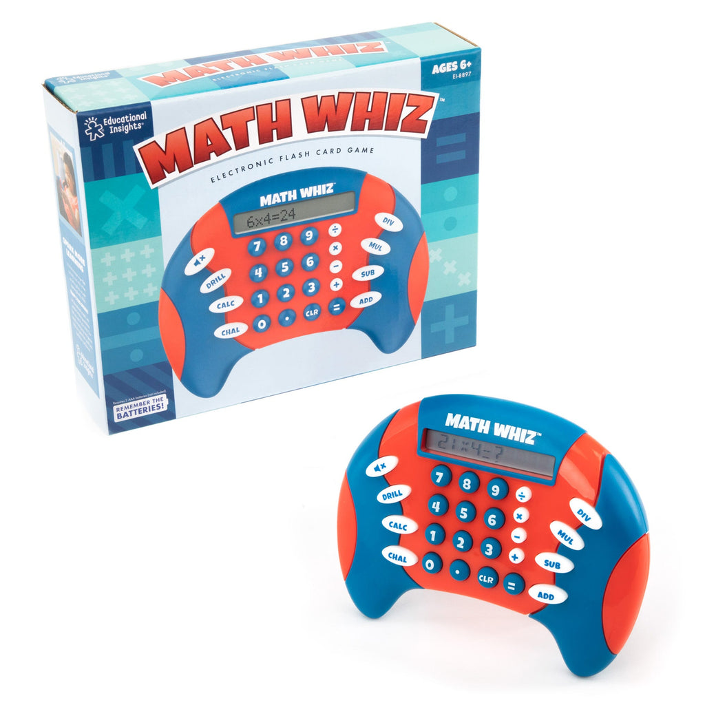 Math Whiz™ Electronic Flash Card Game