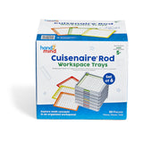 Cuisenaire® Rod Workspace Trays 6pc